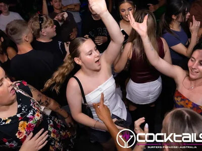 A professional photo of guests enjoying themselves at Cocktails Nightclub from our gallery.