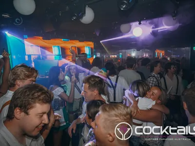 A professional photo of guests enjoying themselves at Cocktails Nightclub from our gallery.