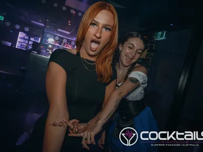 A professional photo of guests enjoying themselves at Cocktails Nightclub from our gallery.