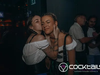 A professional photo of guests enjoying themselves at Cocktails Nightclub from our gallery.