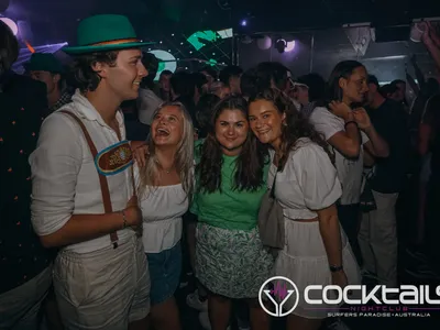 A professional photo of guests enjoying themselves at Cocktails Nightclub from our gallery.