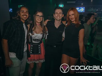 A professional photo of guests enjoying themselves at Cocktails Nightclub from our gallery.