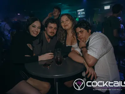 A professional photo of guests enjoying themselves at Cocktails Nightclub from our gallery.