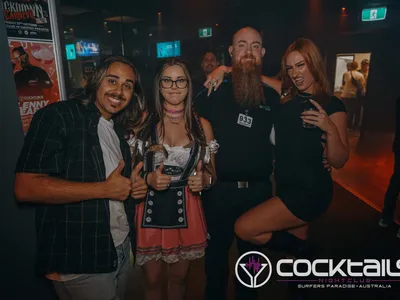 A professional photo of guests enjoying themselves at Cocktails Nightclub from our gallery.