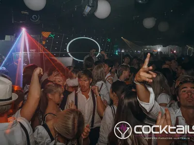 A professional photo of guests enjoying themselves at Cocktails Nightclub from our gallery.