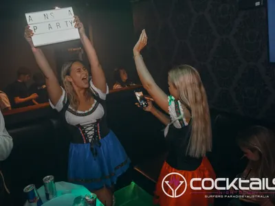 A professional photo of guests enjoying themselves at Cocktails Nightclub from our gallery.