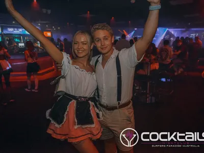 A professional photo of guests enjoying themselves at Cocktails Nightclub from our gallery.