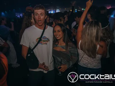 A professional photo of guests enjoying themselves at Cocktails Nightclub from our gallery.