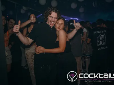 A professional photo of guests enjoying themselves at Cocktails Nightclub from our gallery.