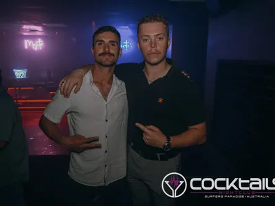 A professional photo of guests enjoying themselves at Cocktails Nightclub from our gallery.