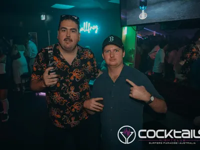 A professional photo of guests enjoying themselves at Cocktails Nightclub from our gallery.