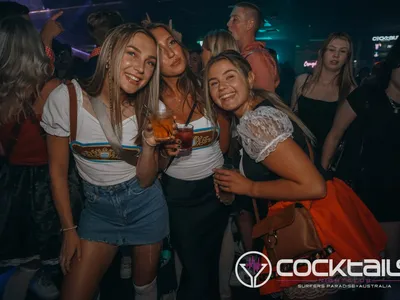 A professional photo of guests enjoying themselves at Cocktails Nightclub from our gallery.