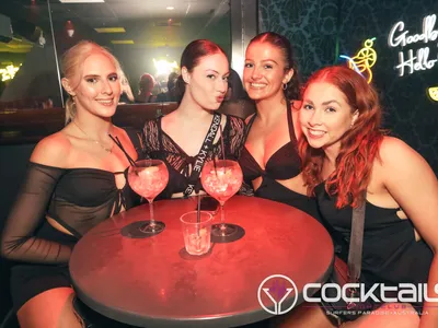 A professional photo of guests enjoying themselves at Cocktails Nightclub from our gallery.