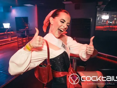 A professional photo of guests enjoying themselves at Cocktails Nightclub from our gallery.