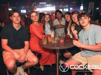 A professional photo of guests enjoying themselves at Cocktails Nightclub from our gallery.