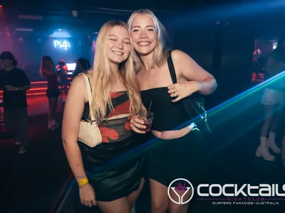 A professional photo of guests enjoying themselves at Cocktails Nightclub from our gallery.