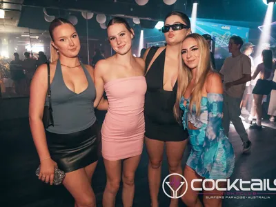 A professional photo of guests enjoying themselves at Cocktails Nightclub from our gallery.