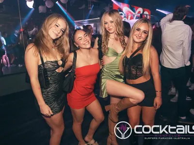 A professional photo of guests enjoying themselves at Cocktails Nightclub from our gallery.