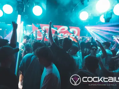 A professional photo of guests enjoying themselves at Cocktails Nightclub from our gallery.