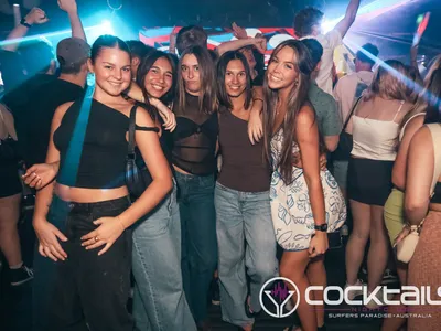 A professional photo of guests enjoying themselves at Cocktails Nightclub from our gallery.