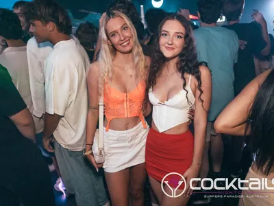 A professional photo of guests enjoying themselves at Cocktails Nightclub from our gallery.