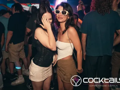 A professional photo of guests enjoying themselves at Cocktails Nightclub from our gallery.