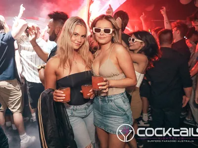 A professional photo of guests enjoying themselves at Cocktails Nightclub from our gallery.