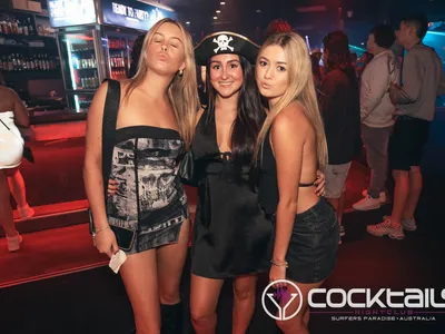 A professional photo of guests enjoying themselves at Cocktails Nightclub from our gallery.