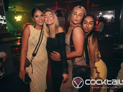 A professional photo of guests enjoying themselves at Cocktails Nightclub from our gallery.