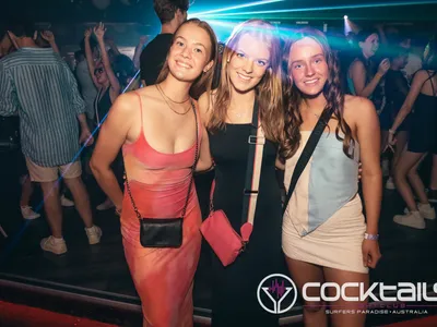 A professional photo of guests enjoying themselves at Cocktails Nightclub from our gallery.