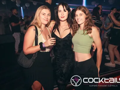 A professional photo of guests enjoying themselves at Cocktails Nightclub from our gallery.