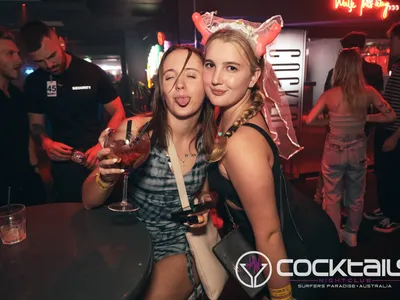 A professional photo of guests enjoying themselves at Cocktails Nightclub from our gallery.