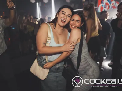 A professional photo of guests enjoying themselves at Cocktails Nightclub from our gallery.