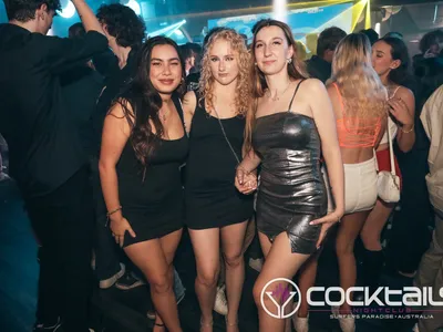 A professional photo of guests enjoying themselves at Cocktails Nightclub from our gallery.