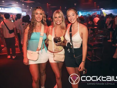 A professional photo of guests enjoying themselves at Cocktails Nightclub from our gallery.