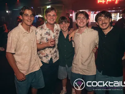 A professional photo of guests enjoying themselves at Cocktails Nightclub from our gallery.