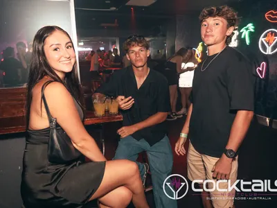 A professional photo of guests enjoying themselves at Cocktails Nightclub from our gallery.