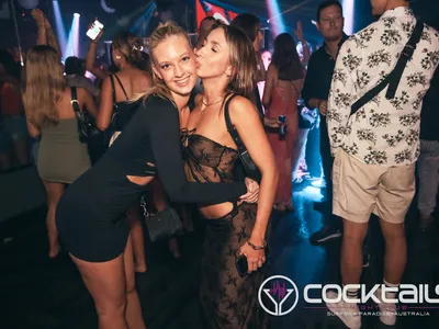 A professional photo of guests enjoying themselves at Cocktails Nightclub from our gallery.