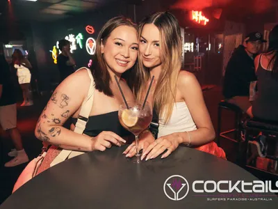 A professional photo of guests enjoying themselves at Cocktails Nightclub from our gallery.