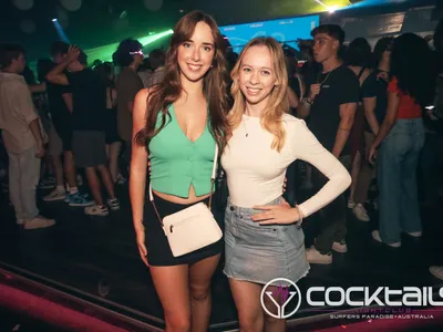 A professional photo of guests enjoying themselves at Cocktails Nightclub from our gallery.