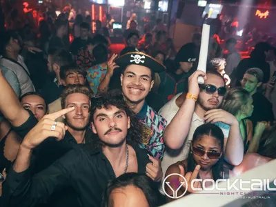 A professional photo of guests enjoying themselves at Cocktails Nightclub from our gallery.