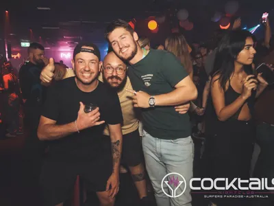 A professional photo of guests enjoying themselves at Cocktails Nightclub from our gallery.