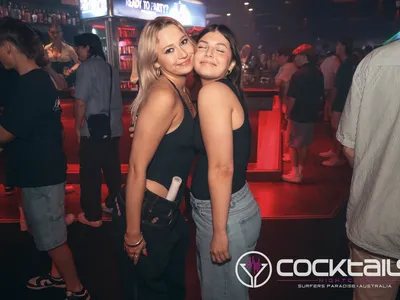 A professional photo of guests enjoying themselves at Cocktails Nightclub from our gallery.