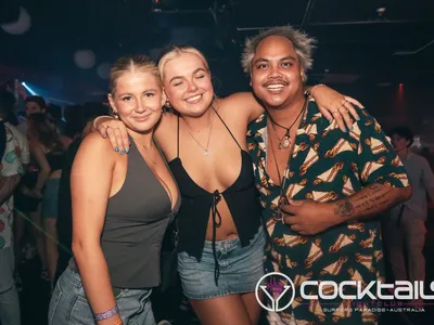 A professional photo of guests enjoying themselves at Cocktails Nightclub from our gallery.