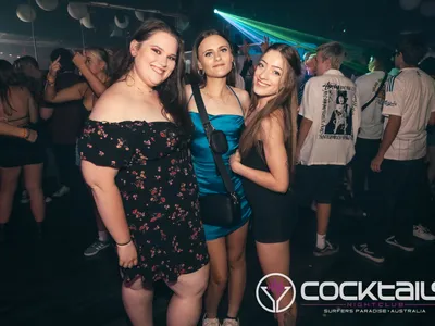 A professional photo of guests enjoying themselves at Cocktails Nightclub from our gallery.