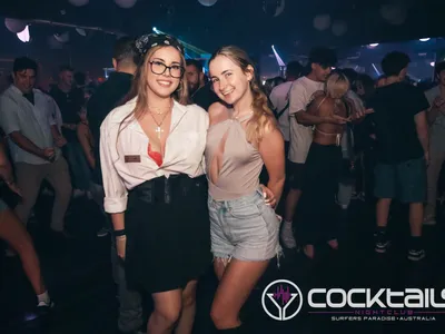 A professional photo of guests enjoying themselves at Cocktails Nightclub from our gallery.