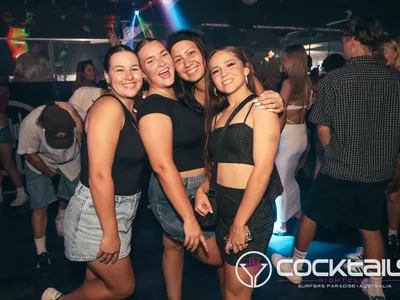 A professional photo of guests enjoying themselves at Cocktails Nightclub from our gallery.