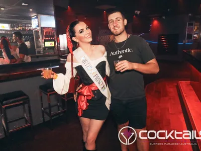 A professional photo of guests enjoying themselves at Cocktails Nightclub from our gallery.