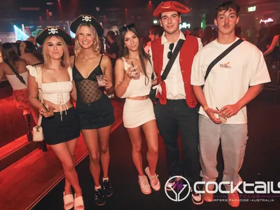 A professional photo of guests enjoying themselves at Cocktails Nightclub from our gallery.