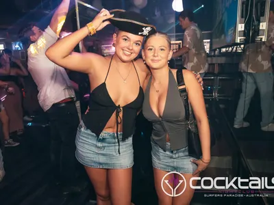 A professional photo of guests enjoying themselves at Cocktails Nightclub from our gallery.